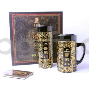湖北特色高档礼品 送领导 黄鹤楼紫砂杯