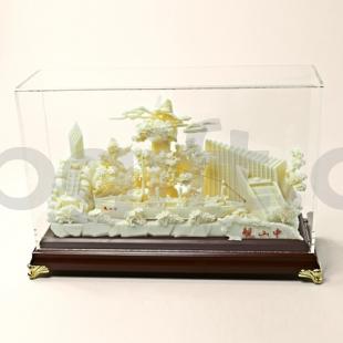 湖北礼物手工艺品 中山舰骨雕