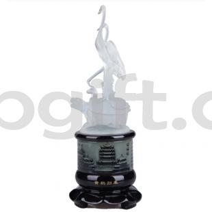 湖北武汉特色礼品 龟鹤工艺品 水晶黄鹤归来