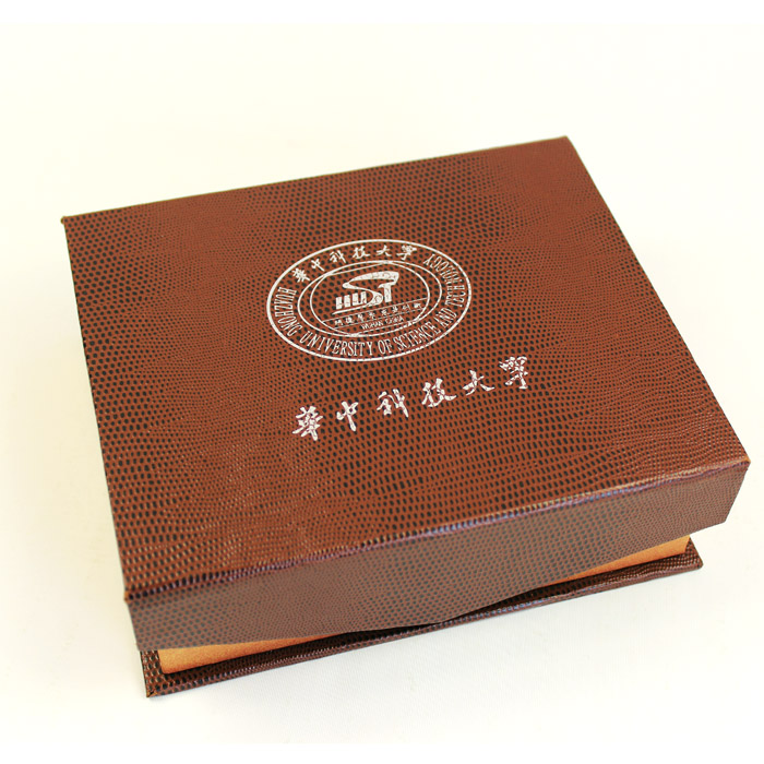 华中科技大学纪念品 送高档礼品 60周年校庆典藏金箔印章