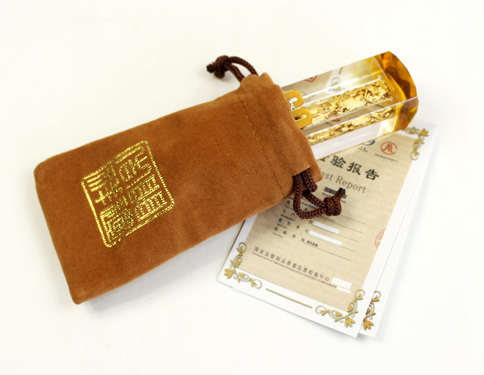 华中科技大学纪念品 送高档礼品 60周年校庆典藏金箔印章